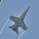 fighter plane flying