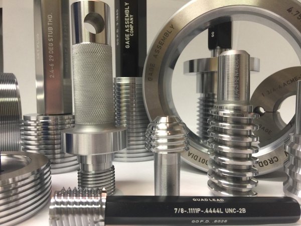 special thread gages close up special thread gages close up